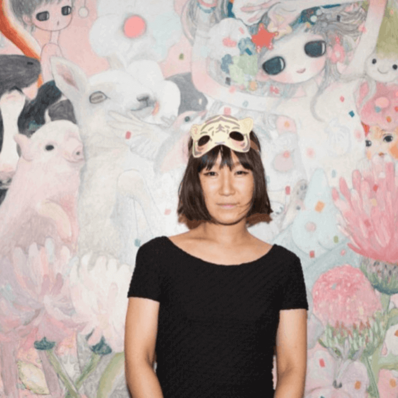 Aya Takano, the meteorite